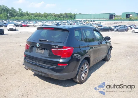 2017 BMW X3 xDrive28I из США, поврежденный, VIN 5UXWX9C32H0T16526